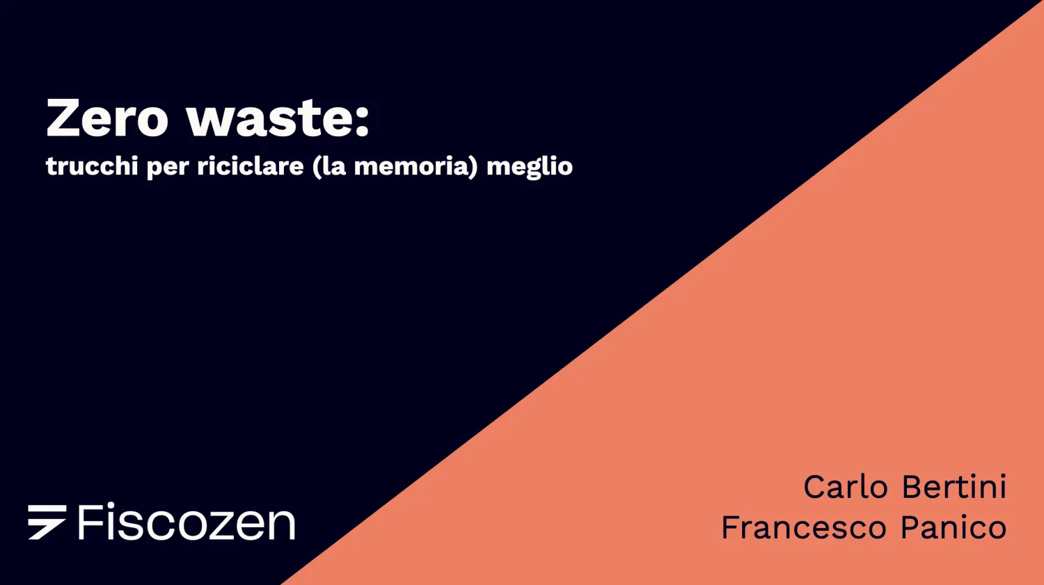 Zero waste: trucchi per riciclare (la memoria) meglio